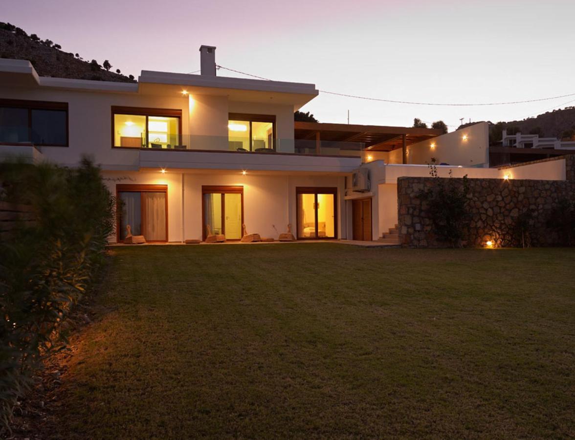 Luxury Villa Verna Lindos  Luaran gambar