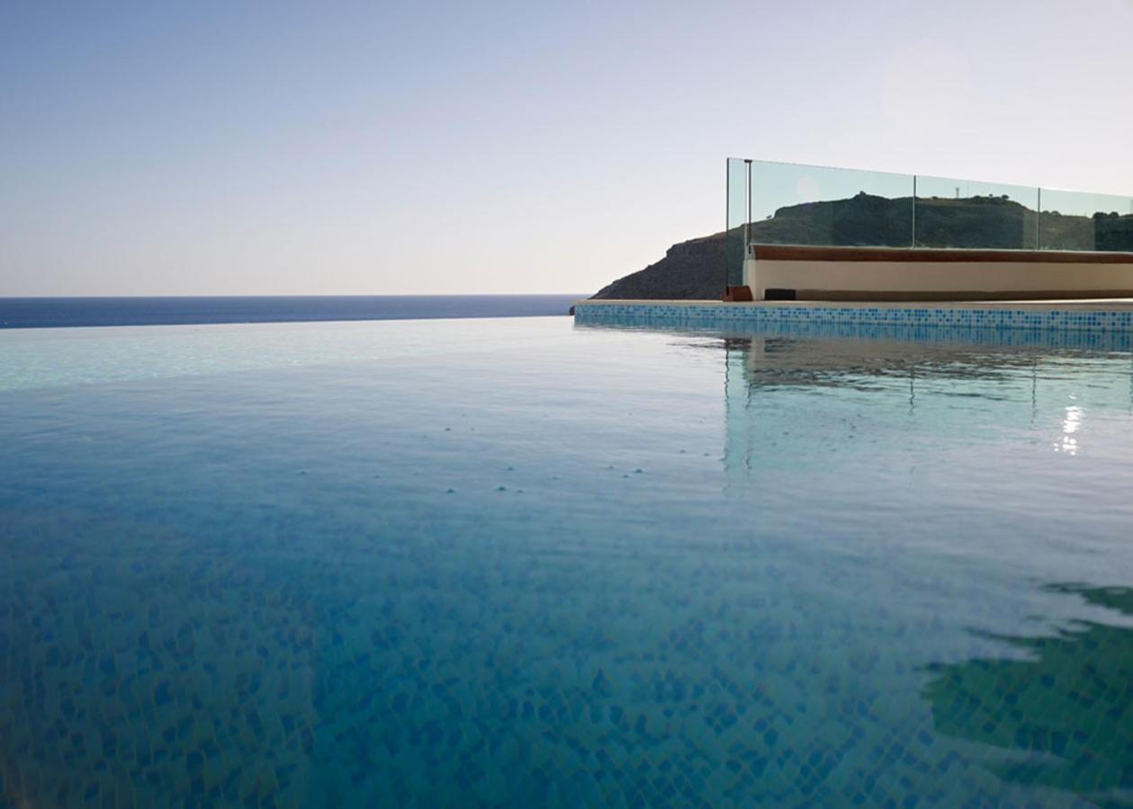 Luxury Villa Verna Lindos  Luaran gambar