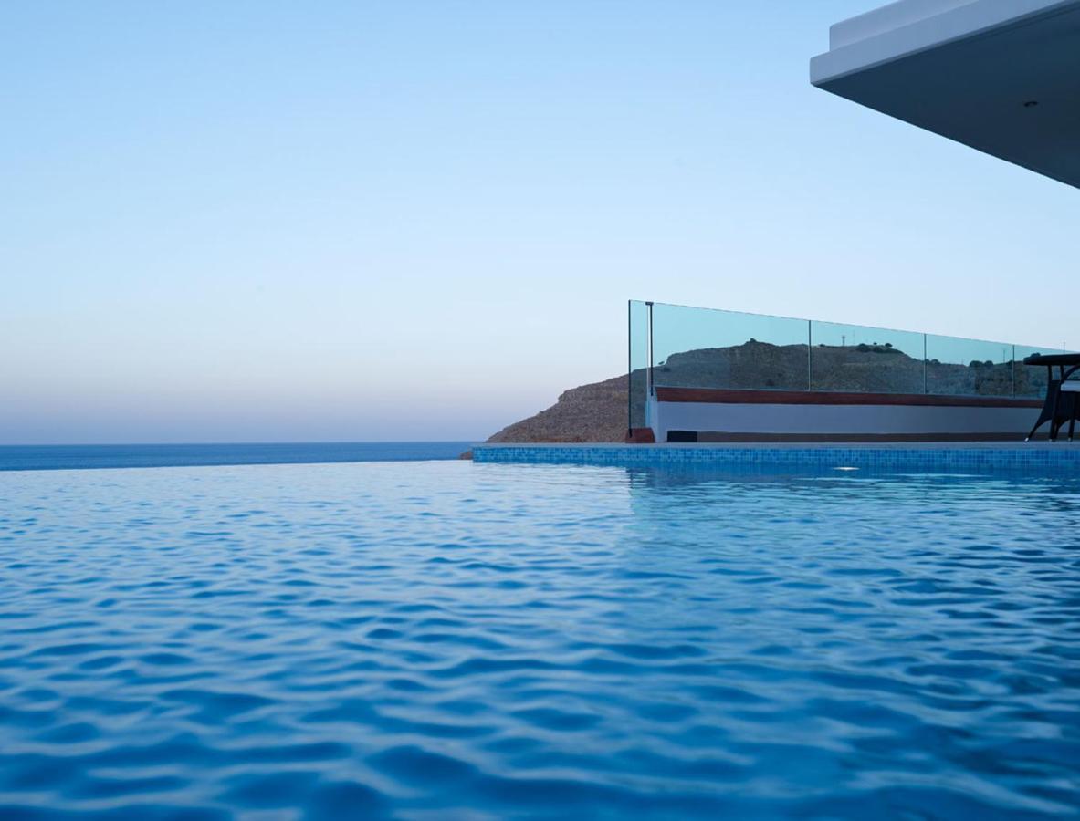 Luxury Villa Verna Lindos  Luaran gambar