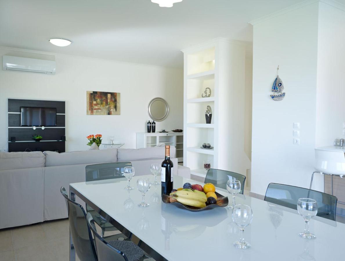 Luxury Villa Verna Lindos  Luaran gambar