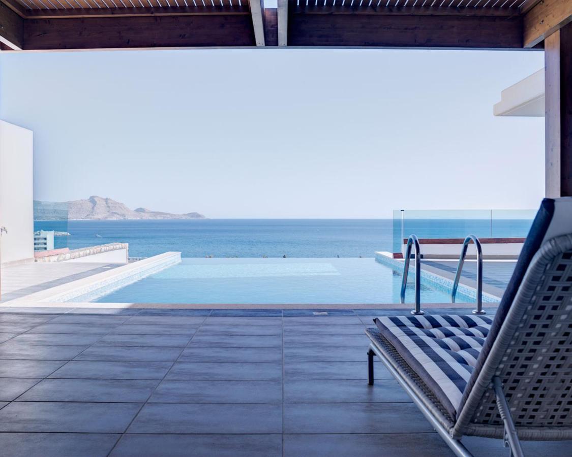 Luxury Villa Verna Lindos  Luaran gambar