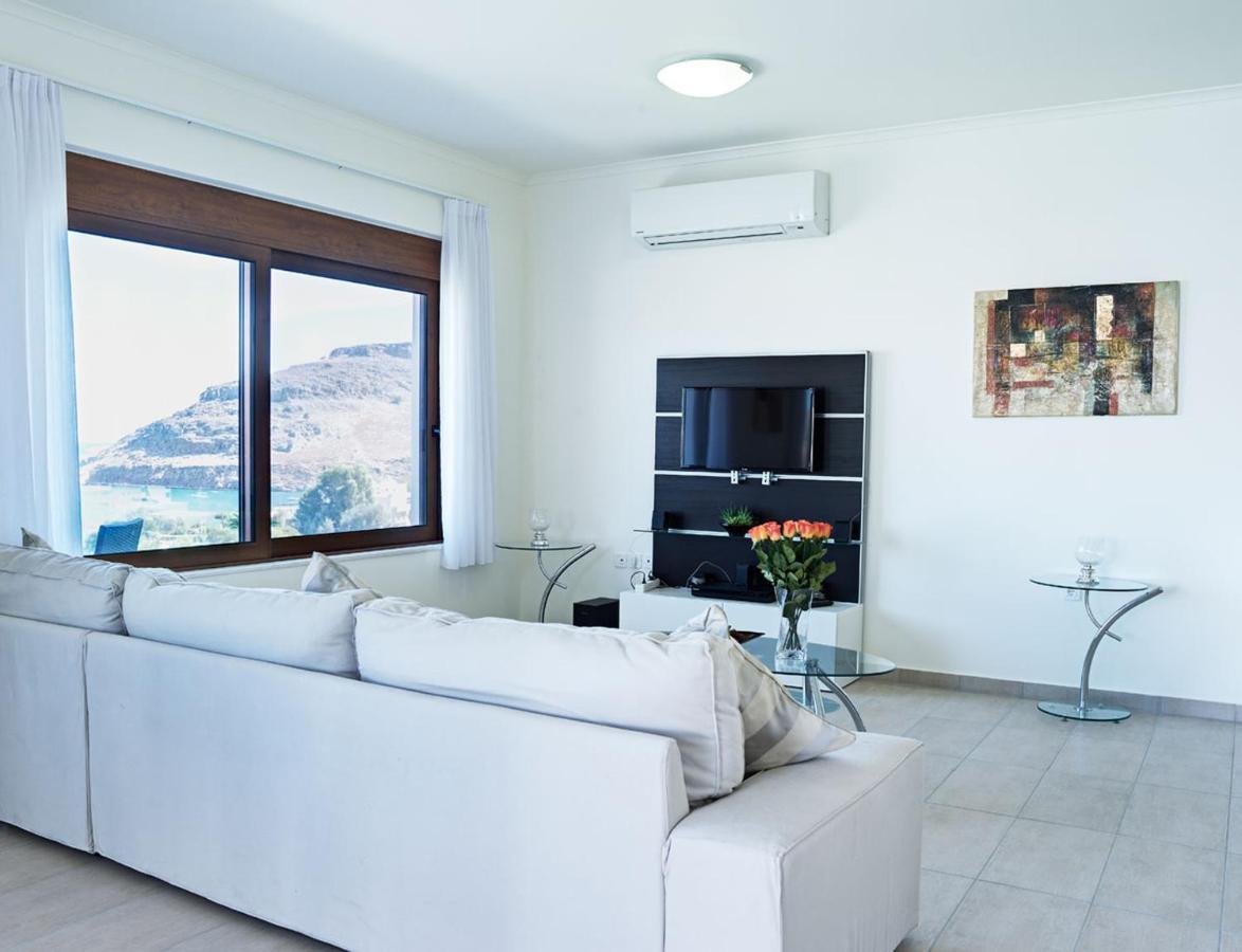 Luxury Villa Verna Lindos  Luaran gambar