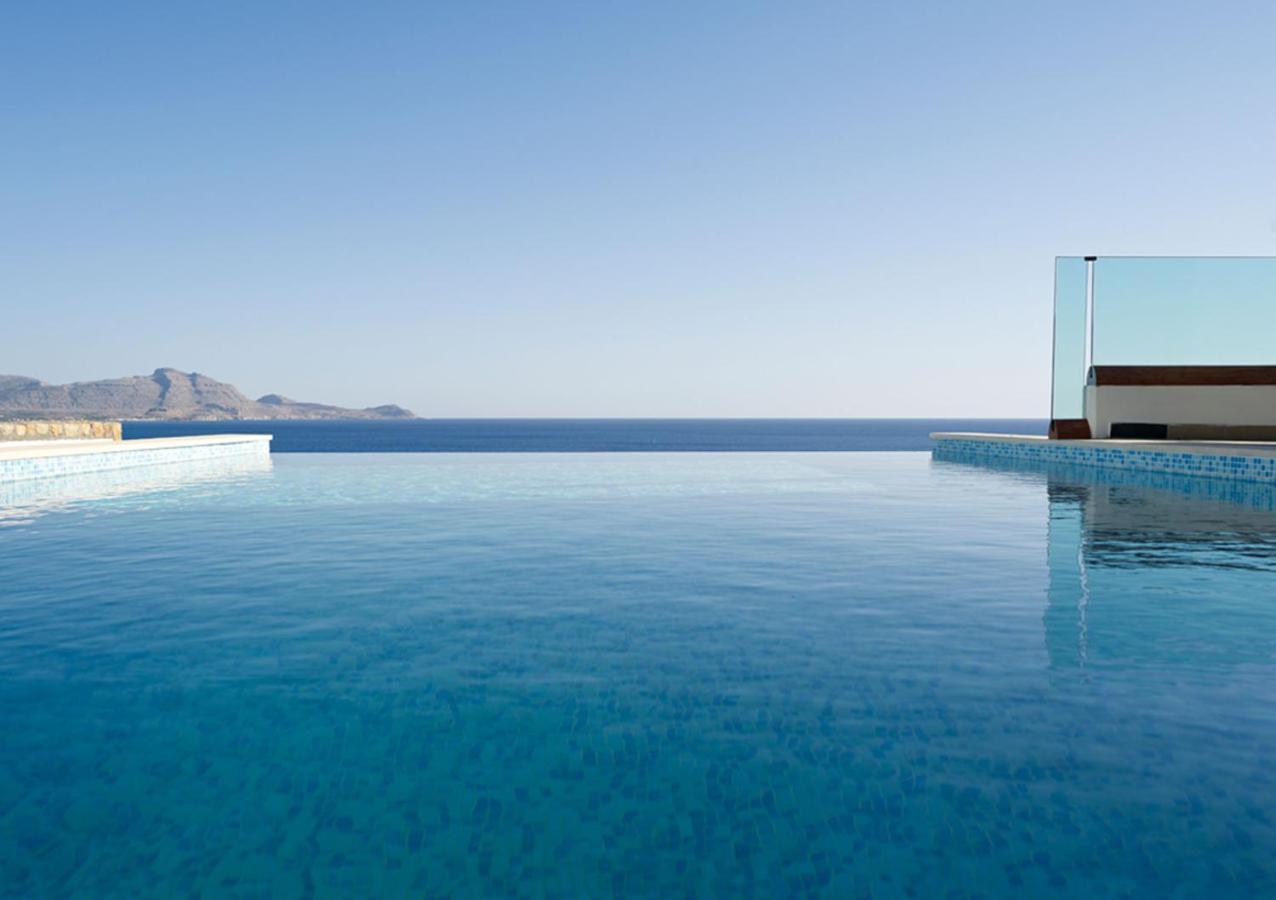 Luxury Villa Verna Lindos  Luaran gambar